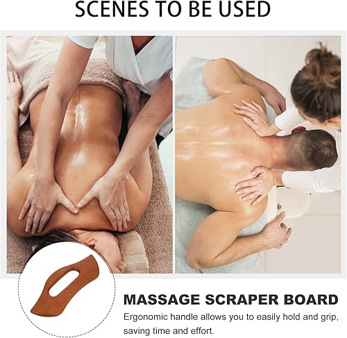 Miniatura 3 de Tabla de raspado para pasta de dientes, herramienta de masaje de pies, raspador corporal para pies, herramienta de masaje de raspado de guasha,