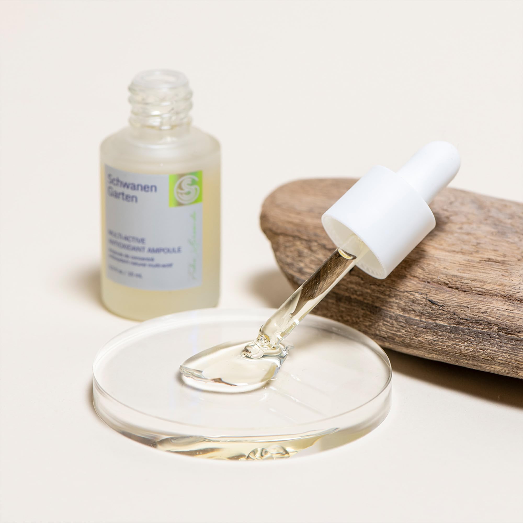 Schwanen Garten Multi Active Antioxidant Ampoule 0.5 fl oz 15ml - Antioxidant booster Organically grown & Handpicked ingredients Vegan Korean skincare product thumbnail 4