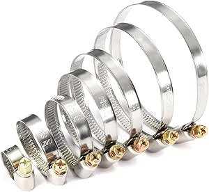 14 Cm 10 Mm Stainless Steel Worm Drive Hose Clip, For Domestic, Size: 3/4 Inch At ₹ 12/piece In Bengaluru - Foto 12