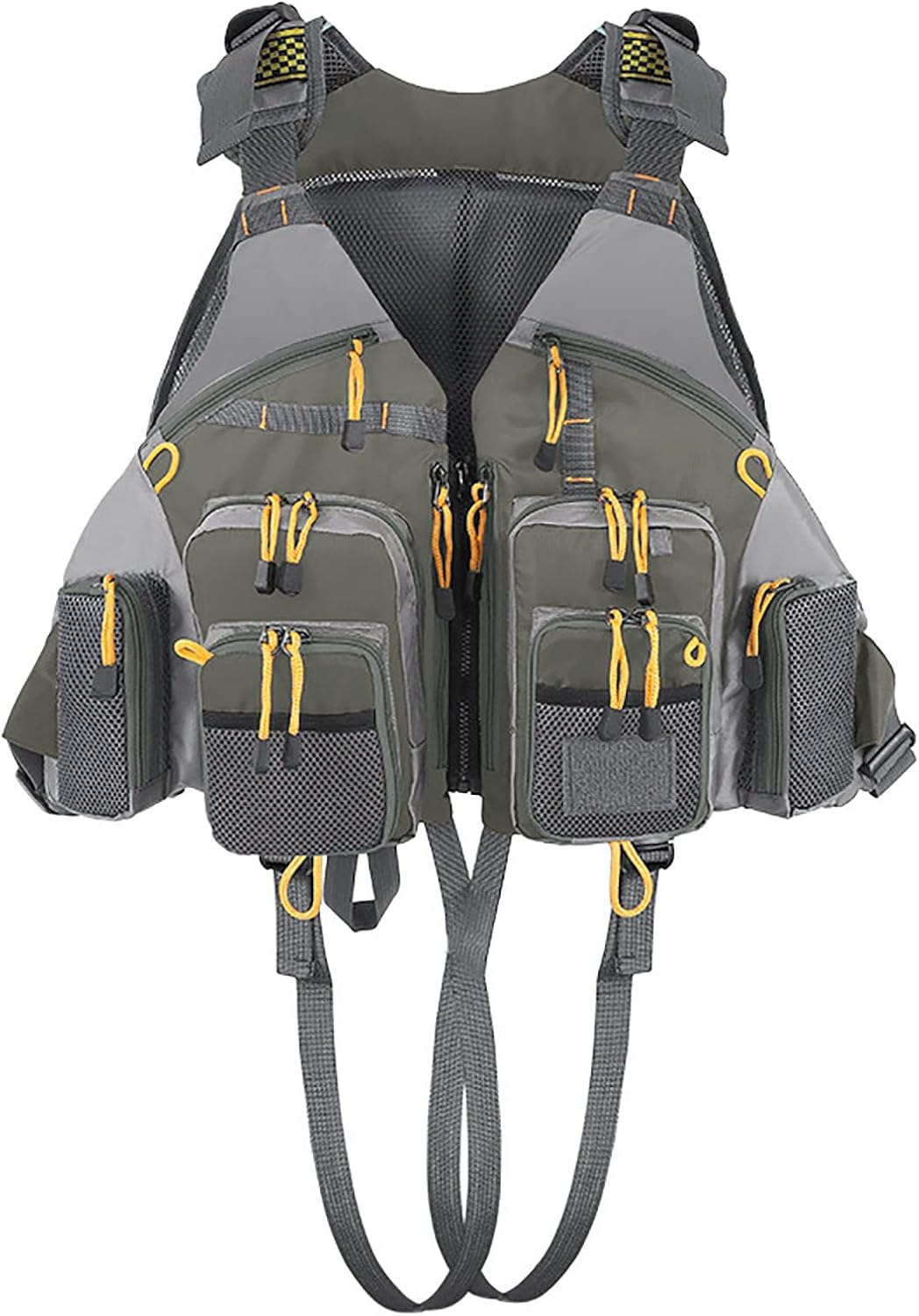 Sea Fishing Vests Photography Rock Fishing Surfing Jacket Portable Multi Pockets Professional Buoyancy Suit