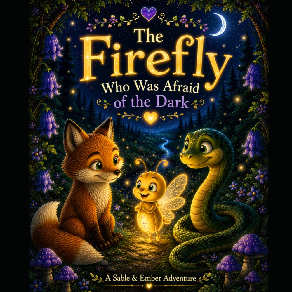 The Firefly Who Was Afraid of the Dark (The Sable & Ember Adventures)