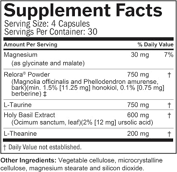 BrainMD Everyday Stress Relief, Non-Drowsy Capsules, 120 Count