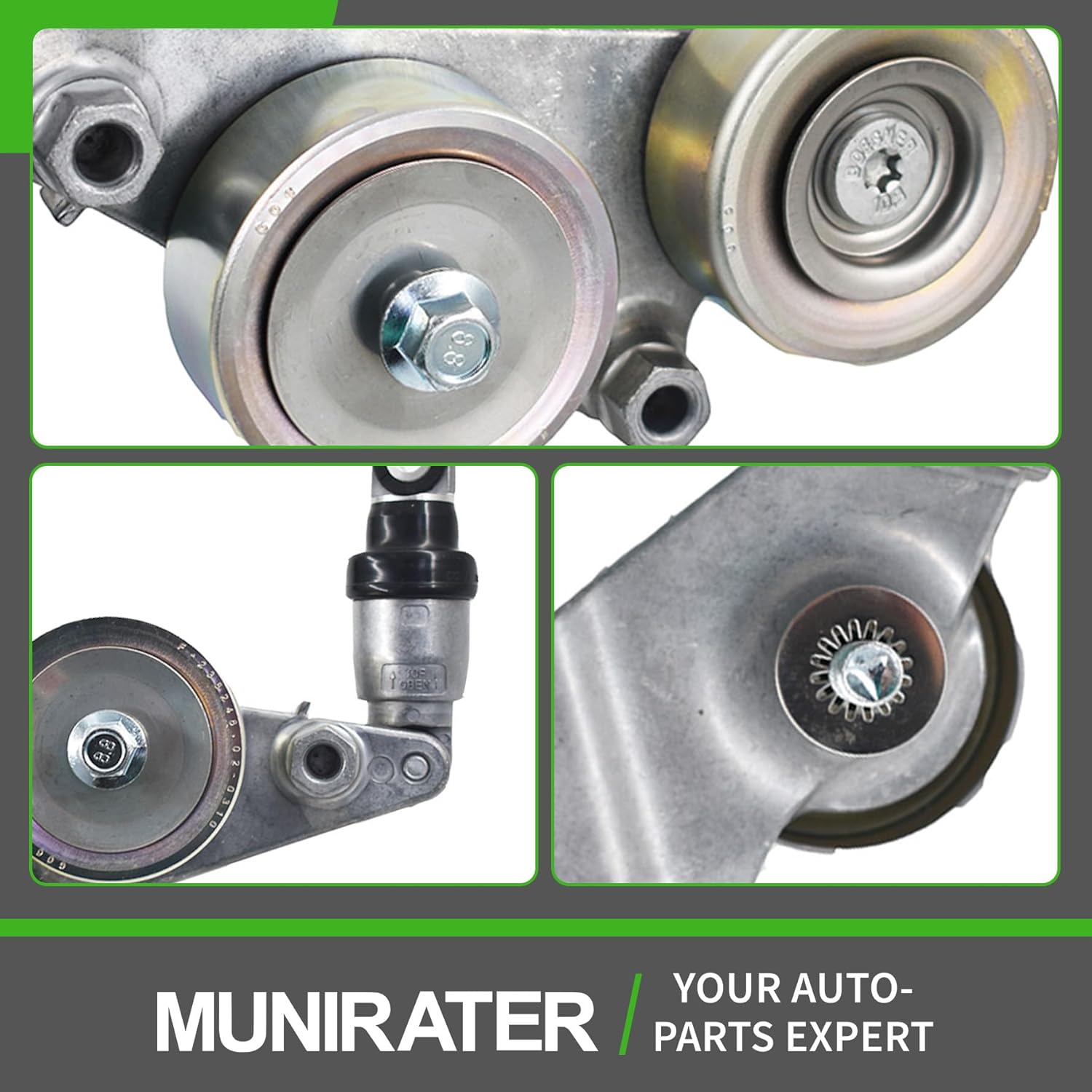 Belt Tensioner Assembly Replacement for Honda Accord 2010 Odyssey 2005-2010 Pilot 2006-2011 39092 19253072 89390