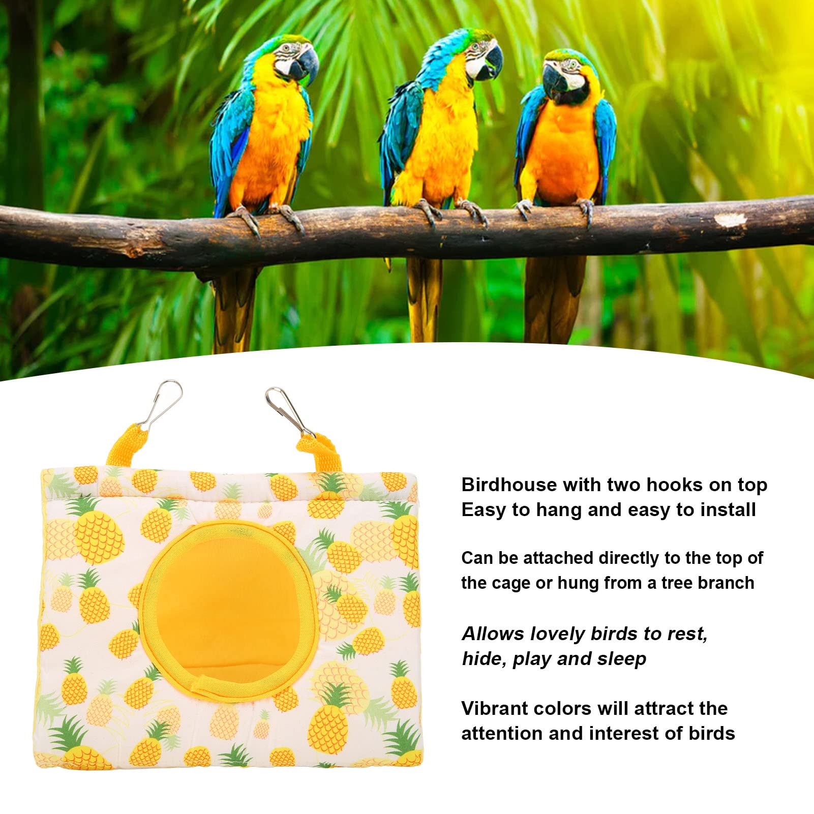 Haustier Baumwolle Nest - Vogel Hängematte Winter Warm Für Hamster & Vögel