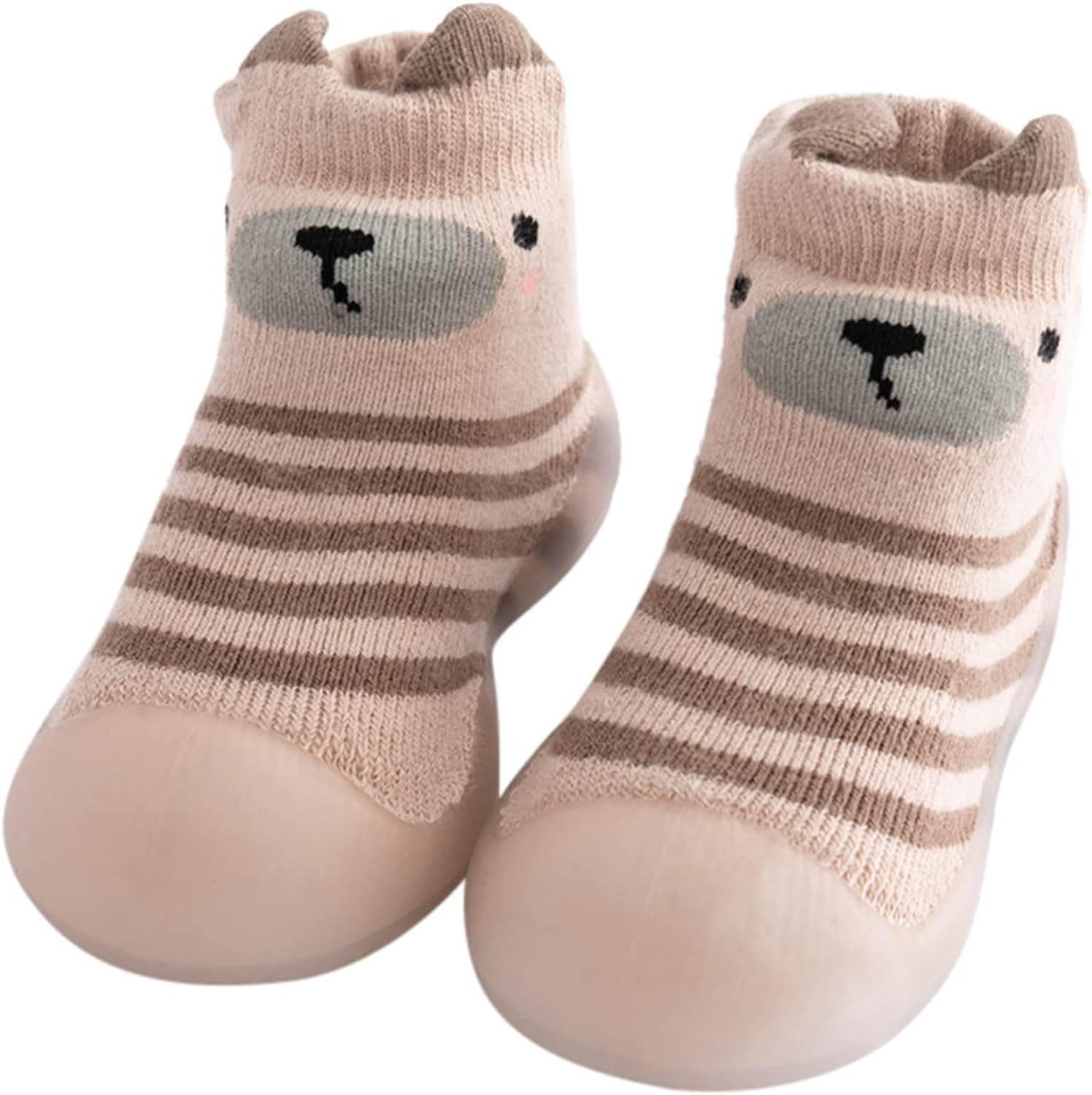 CHACKO Boy and Girl Cotton Socks, Multicolored, Pack of 1 Pair Socks for Kids