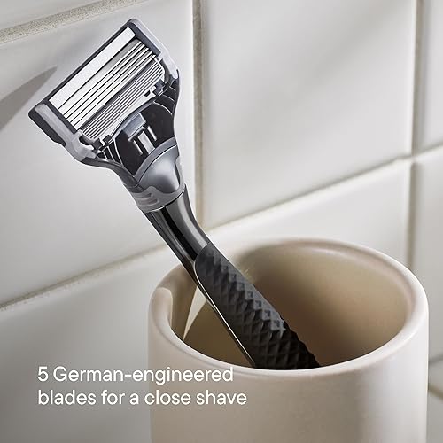 Miniatura 14 de Harry's Cuchillas de afeitar originales para hombre, 14 unidades, cartuchos de repuesto de hoja de afeitar de primera calidad, ingeniería alemana