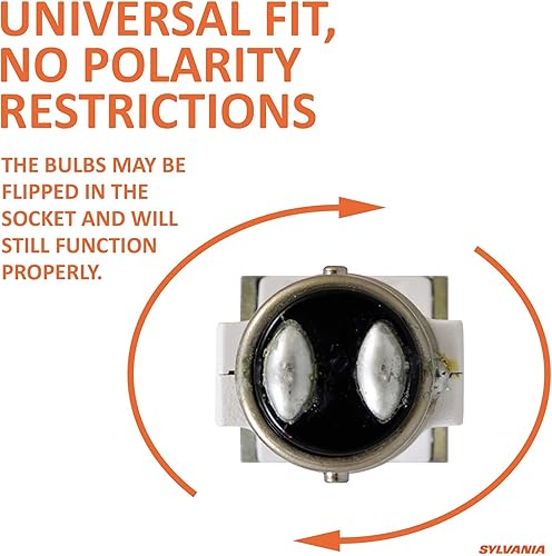 Miniatura 45 de Focos de luz LED blanca x 2 unidades, Sylvania Zevo 921 T-10 W5W, 1156, Blanco