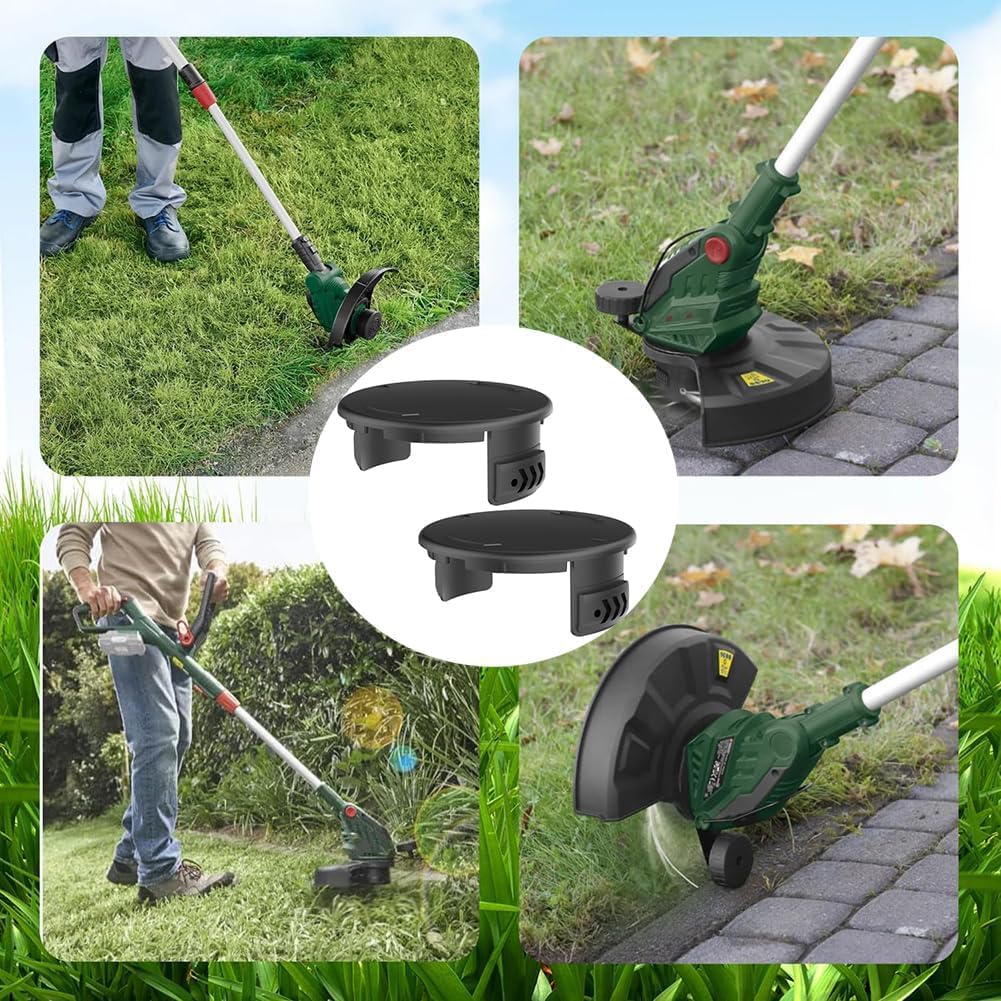 DIFLAX 2 Pièces Cache-Bobine Tondeuse, Cache-Bobine De