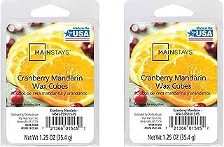 2 Pack Cranberry Mandarin Scented Wax Cubes