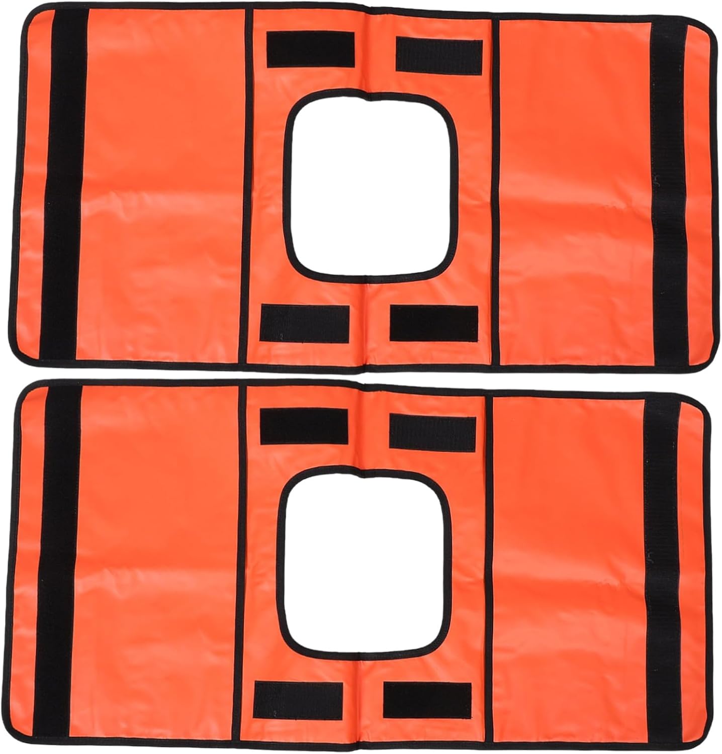 LABRIMP 2pcs Heavy Duty Winch Line Damper Blanket off Road Vehicle Safety with Reflective Strips and Pocket, Made of Sturdy Oxford Cloth, for Rock and Sand Recoveries
