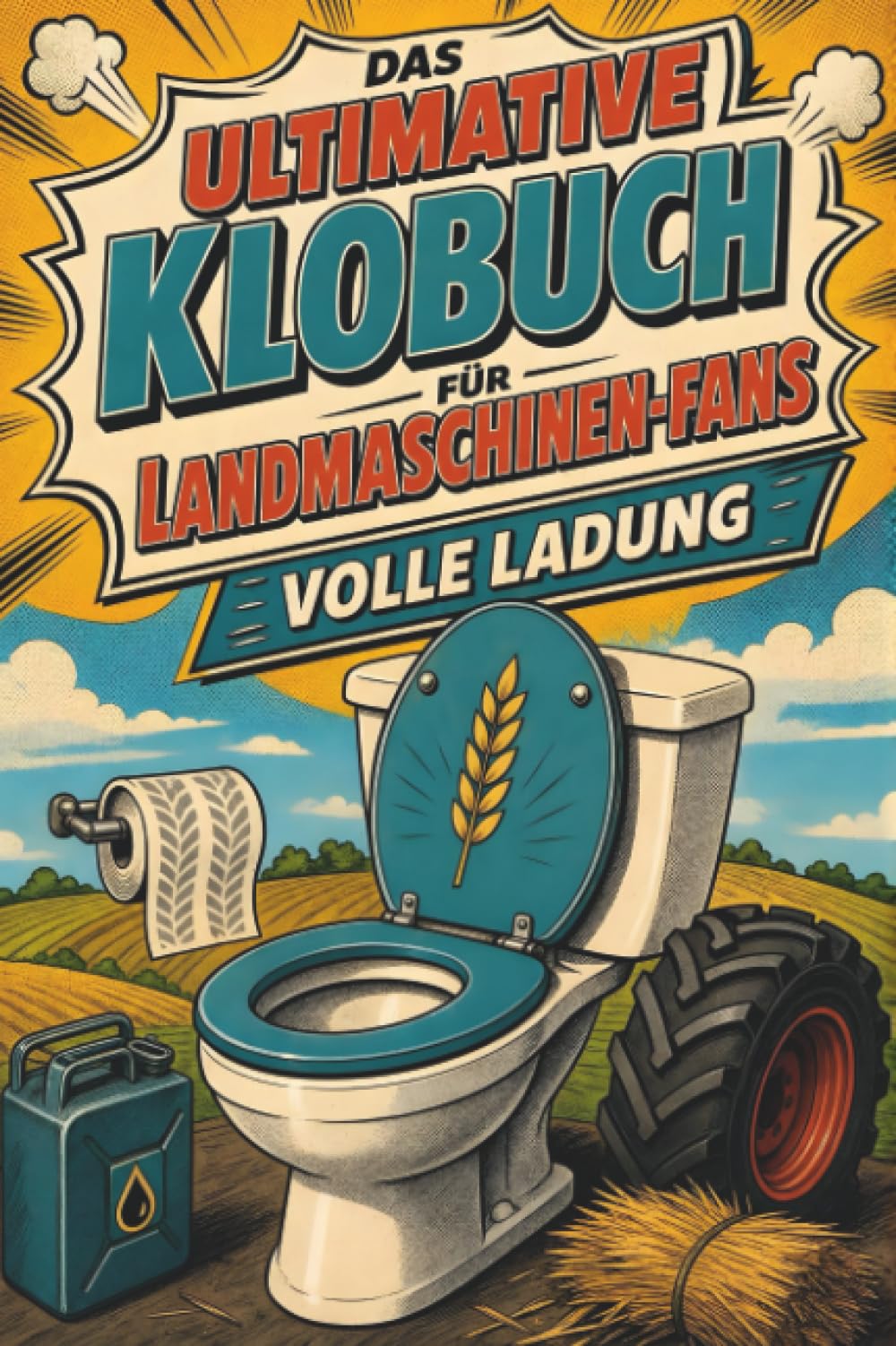 Das ultimative Klobuch für Landmaschinen-Fans: Volle Ladung. Lustiges Geschenk für Fans von Traktoren, Fendt und John Deere