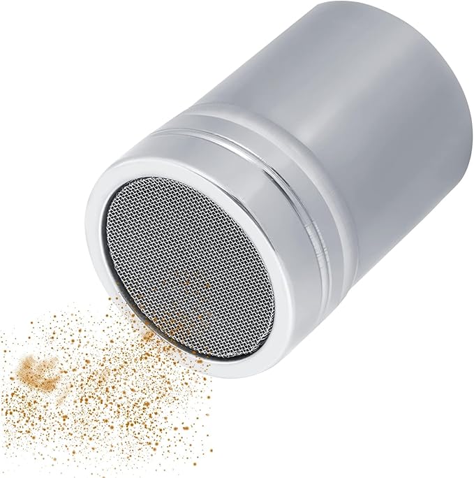 Chocolate Shaker Duster,Powder Shaker Mesh Powder Shaker Shaker Flour