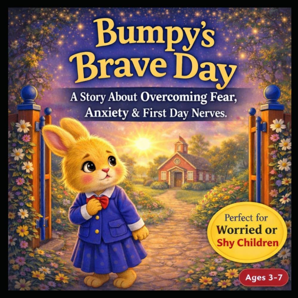 Bumpy’s Brave Day: Helping Children Overcome Fear, Anxiety & First Day Nerves (Bumpy the Bunny's Adventures)