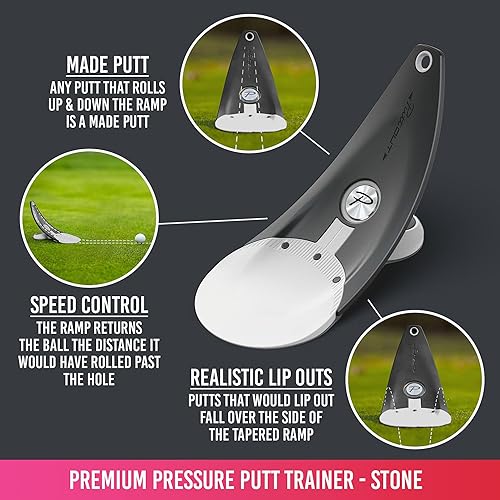 Miniatura 3 de PuttOUT Entrenador de putt de presión prémium perfecciona tu putting de golf