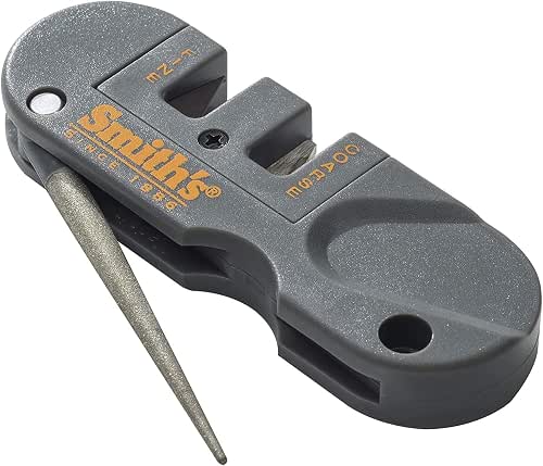 Smith's PP1 Pocket Pal Knife Sharpener Preset Carbide & Ceramic