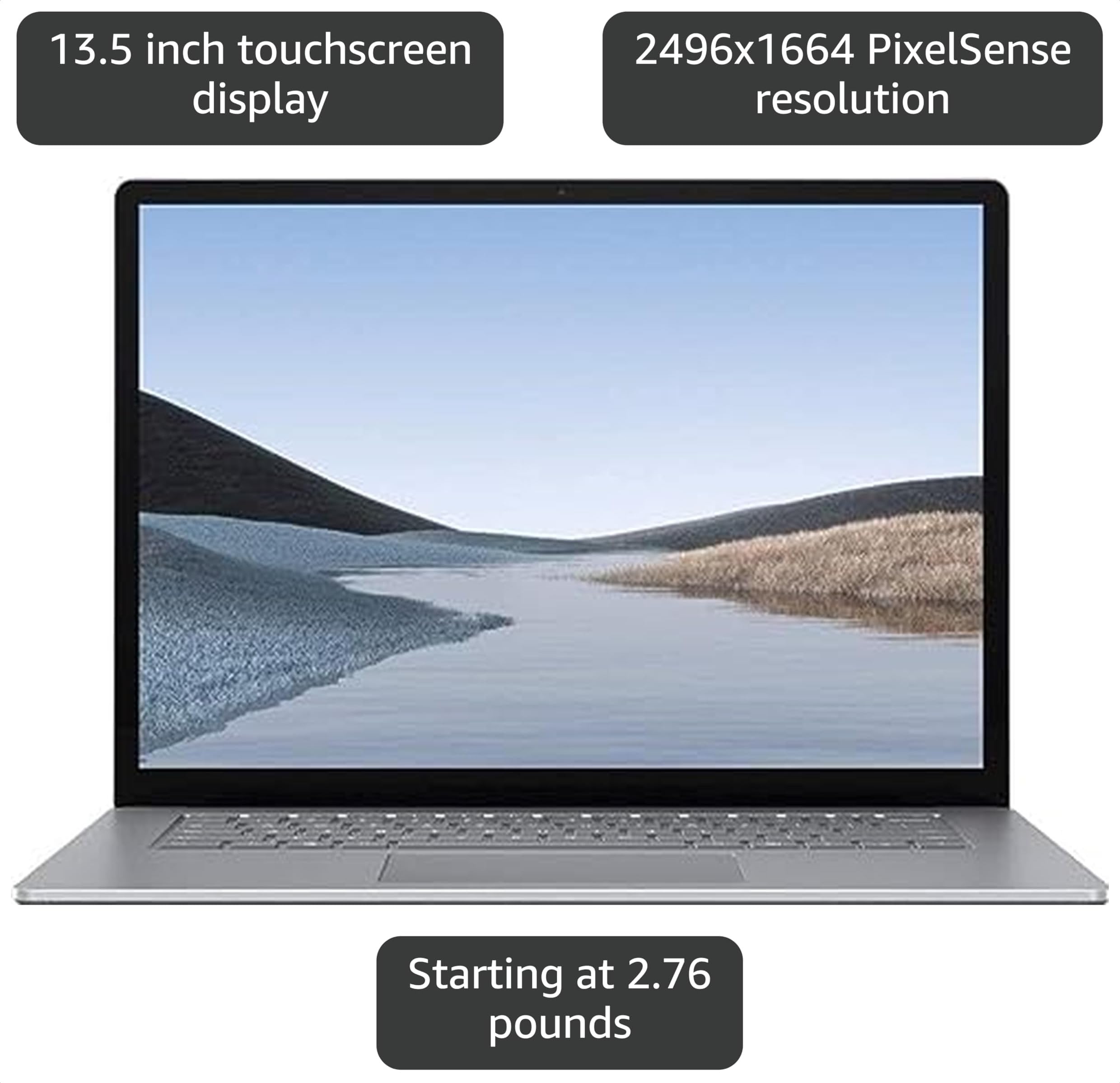 Amazon.com: Microsoft Surface Laptop 4 13.5/'' Touchscreen AMD
