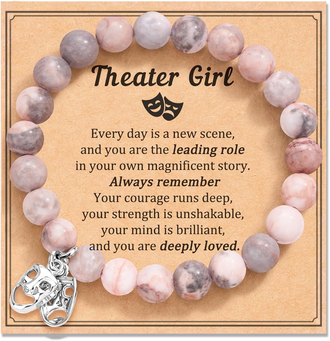 Musical Theater Gifts for Teens Bracelet Jewelry