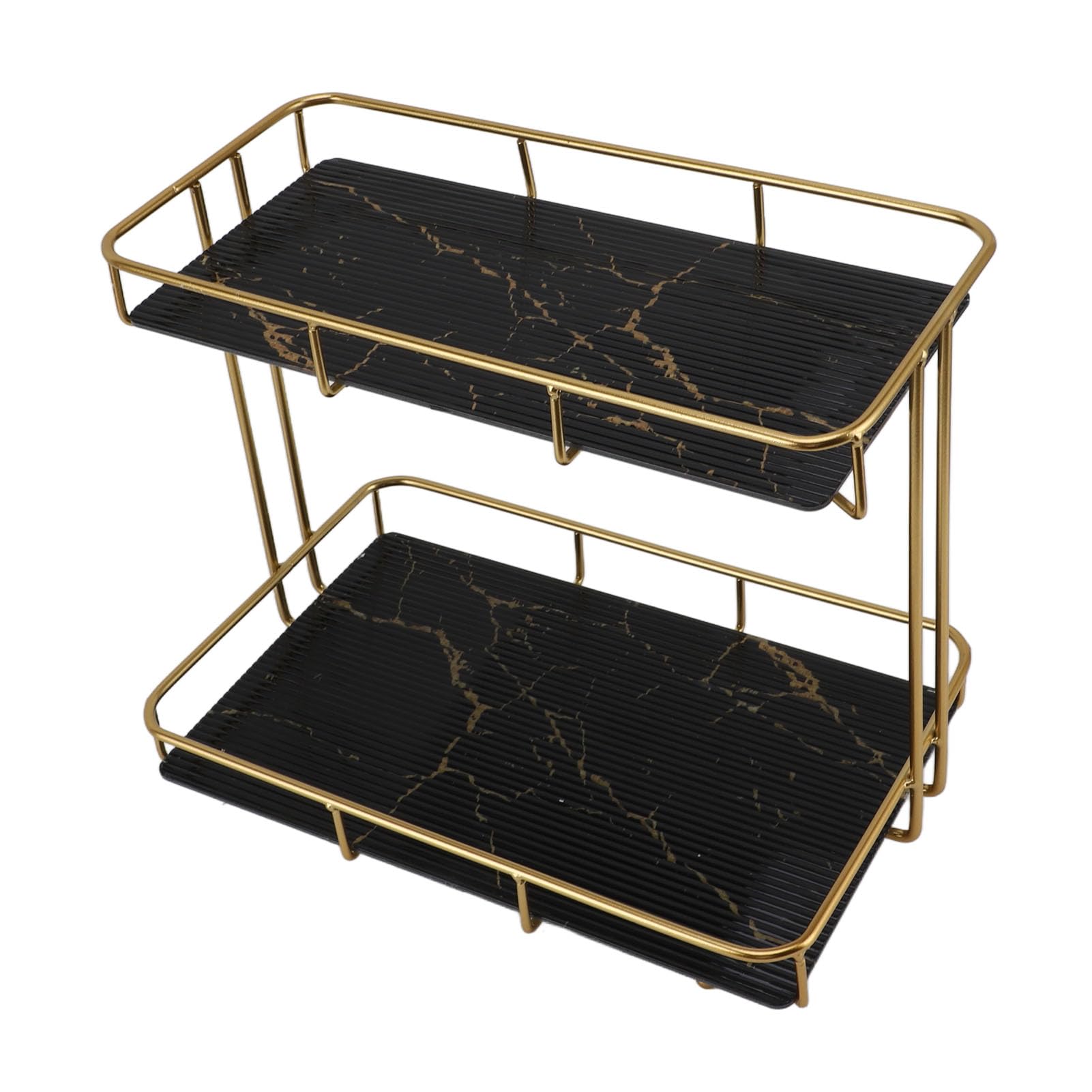 Étagère De Comptoir À 2 Niveaux, Pour Salle De Bain Et Épices De Cuisine