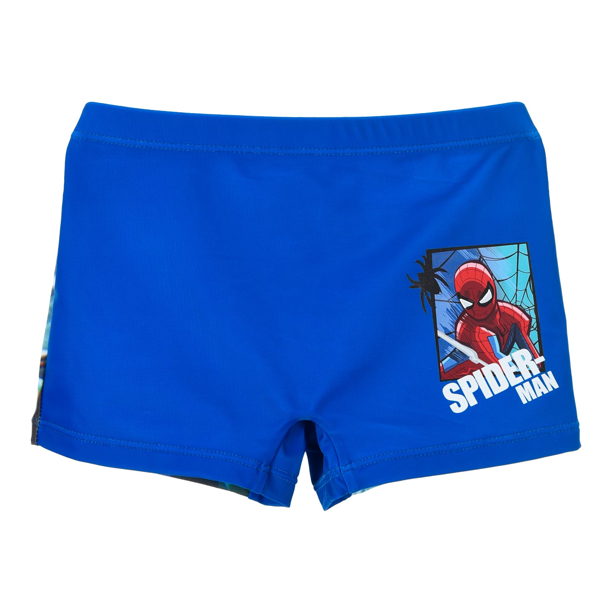 Marvel Maillot de bain pour enfant Spider-Man Mer Piscine Boxer Surf Slip ou Parigamas 3-8 ans Maillot élastique à séchage rapide garçon