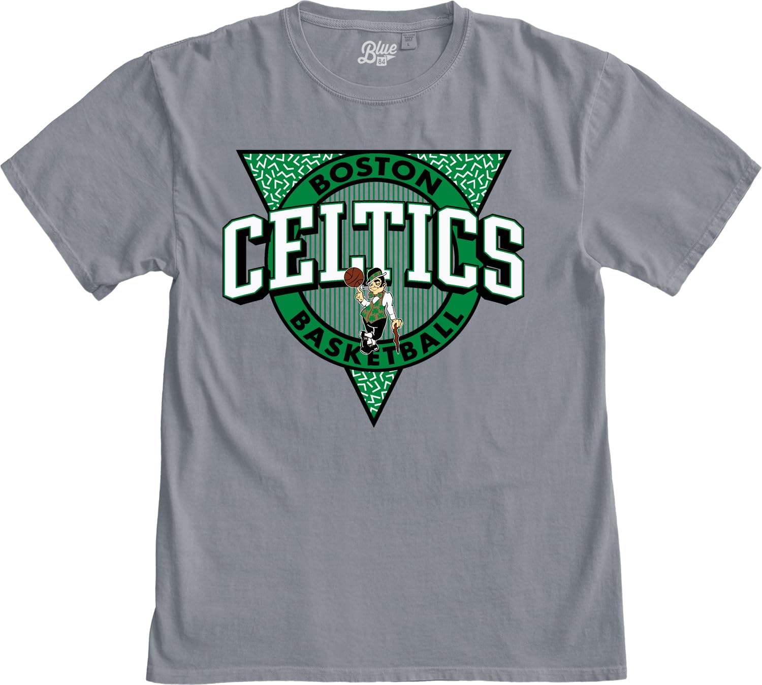 Blue 84 NBA 公式ライセンスTシャツ リングスパン トライブロックグレー