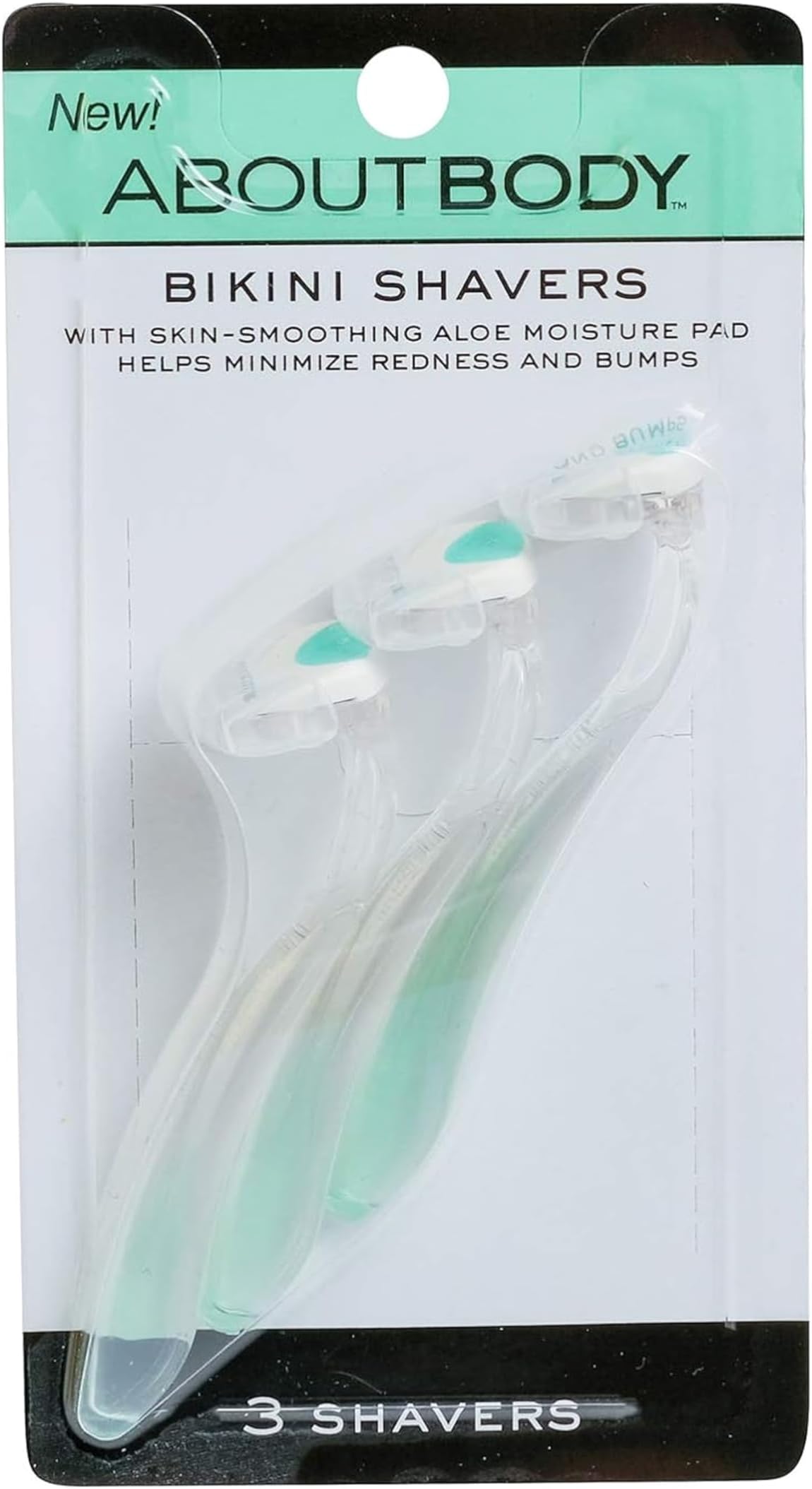 Kai Body Bikini Shavers - Gentle Razors for Shaving, Trimming & Exfoliating - Includes 3 Beauty Groomers