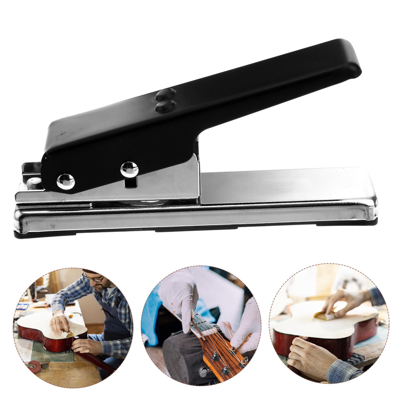 ibasenice 1pezzi Diy Plettro Per Chitarra Maker Strumento Taglio Plettro Personalizzabile Plettri Da Carte Vecchie Facile Da Usare e Per Musicisti Principianti e Professionisti