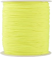 Vista 147 de KONMAY 1 rollo de cuerda de nailon para hacer pulseras de 150 yardas, trenzado de nailon Shamballa Macramé/cordón de cuentas de 0.4mm, cordón