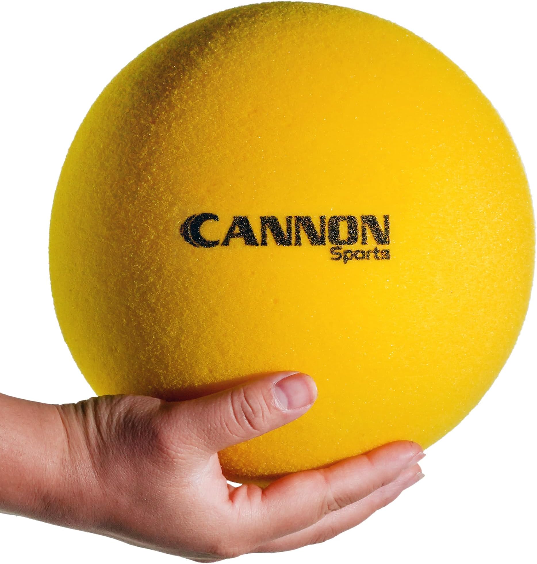 Cannon Sports Soft Foam Ball – Uncoated Medium Density Ball - Lightweight, Safe Play, Indoor/Outdoor Fun - Great for Volleyball, Basketball, Soccer, Dodgeball, and More