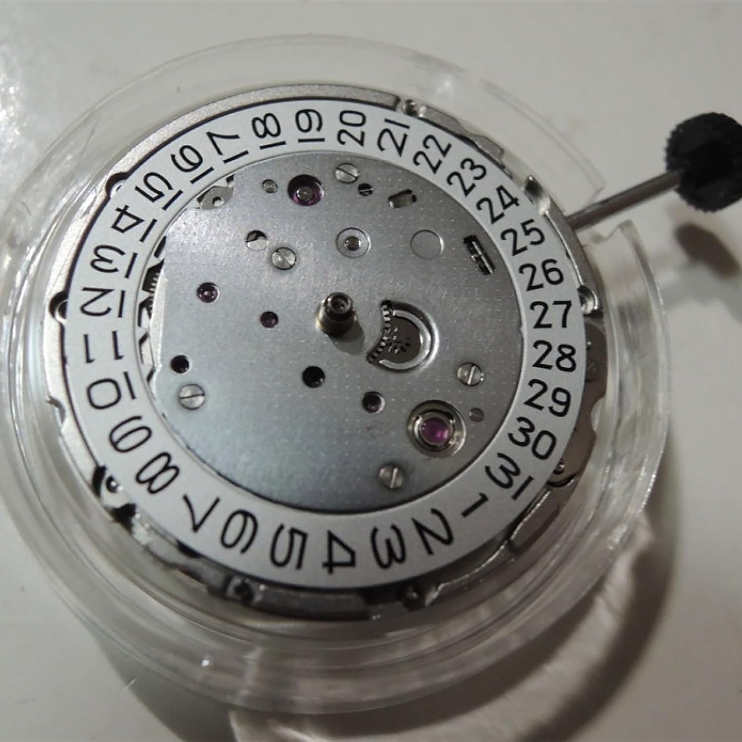 ZEZEFUFU Automatic Mechanical Watch Movement Winding Movement Date Clock Movement for MIYOTA 9015 Accessory Parts
