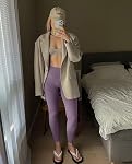 we fleece 7 Pack High Waisted Leggings for Women Tummy Control Soft Workout Athletic Yoga Pants