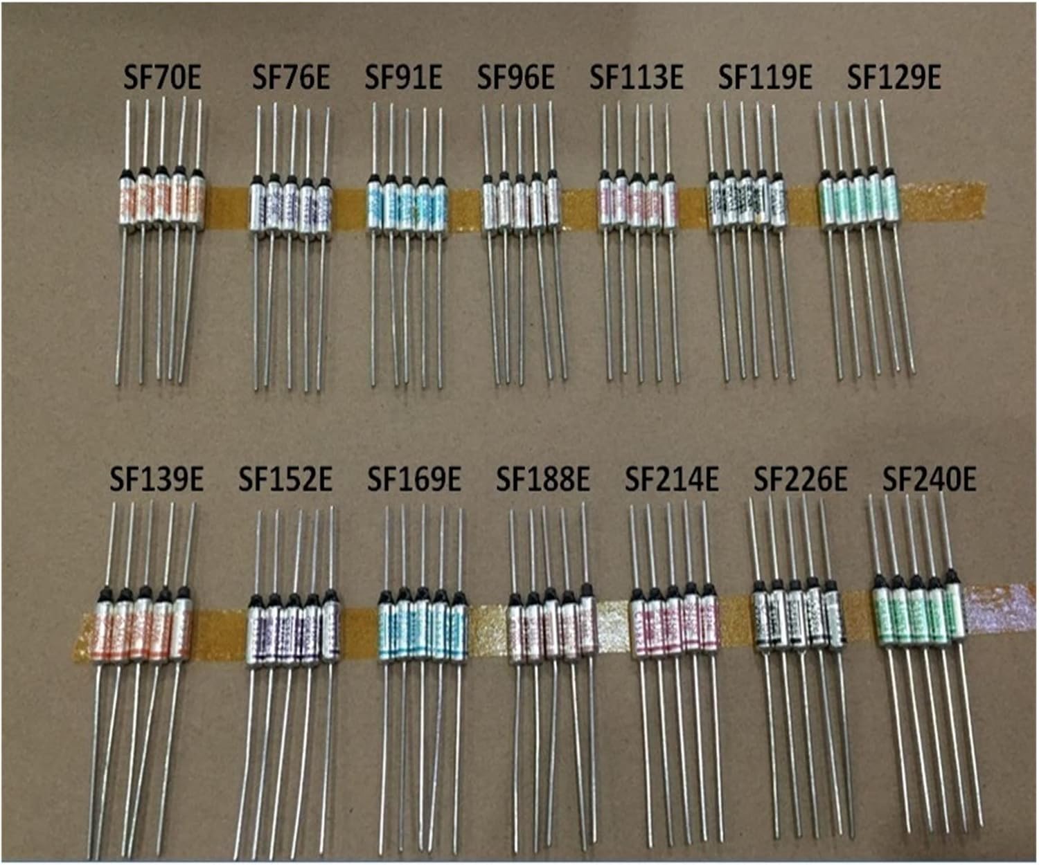 10 Pcs Per Lot Microtemp Thermal Fuse 142 Degree T... – Grandado - Foto 4