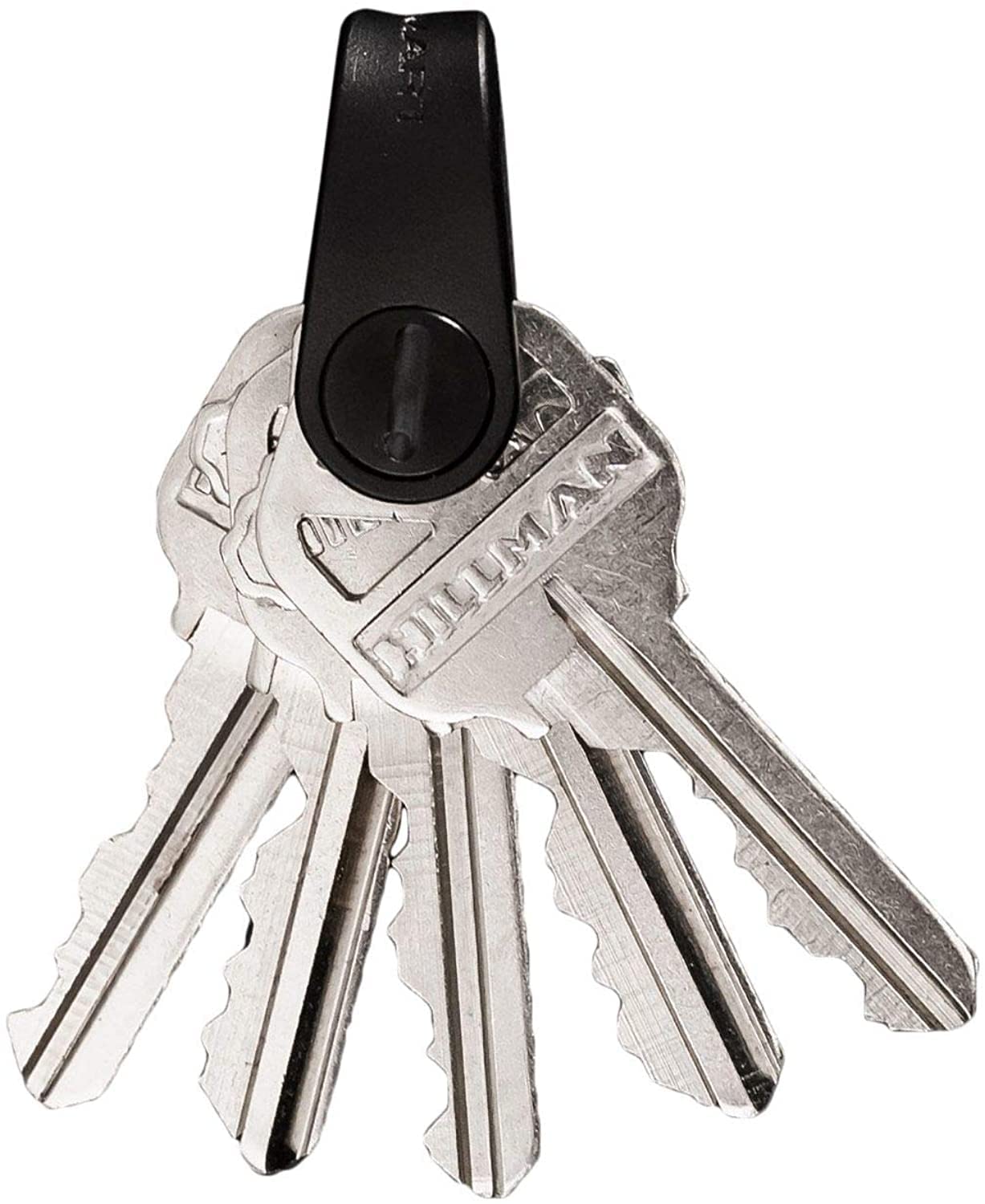 KEY SMARTKeySmart Mini - Compact Key Holder Holds 5 Keys and Car Key Fob Compact Key Ring Expandable Key Fob
