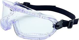 Honeywell Uvex by 11250810 V-Maxx Safety Goggle Indirect Vent, Neoprene Headband, Clear Lens with Fog-Ban Anti-Fog Coating