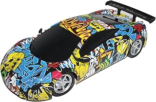 سيارة متعددة الالوان مع ريموت كنترول، بلاستيك