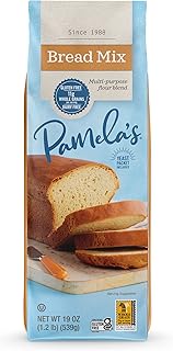 Pamela's Products Gluten Free, Bread Mix, 19-Ounce Packages (Pack of 6)
