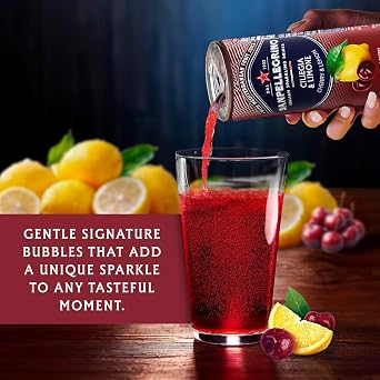 San Pellegrino 14 Pack Sparkling Fruit Soda Variety Includes Cherry Lemon Orange, Lemon, Grapefruit, Blood Orange, Prickly Pear, Pomegranate Orange Refreshing Citrus Drinks