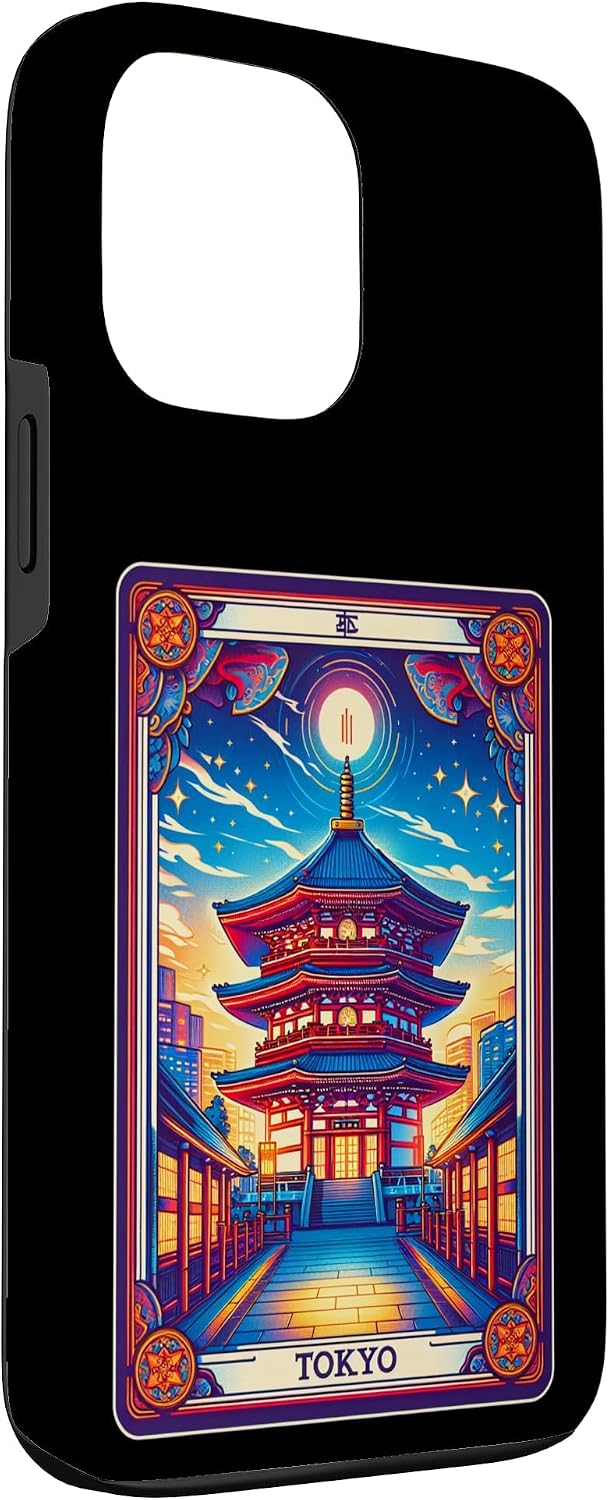 Tokyo Japan and Senso Ji Temple Case for iPhone 13 Pro Max image 3