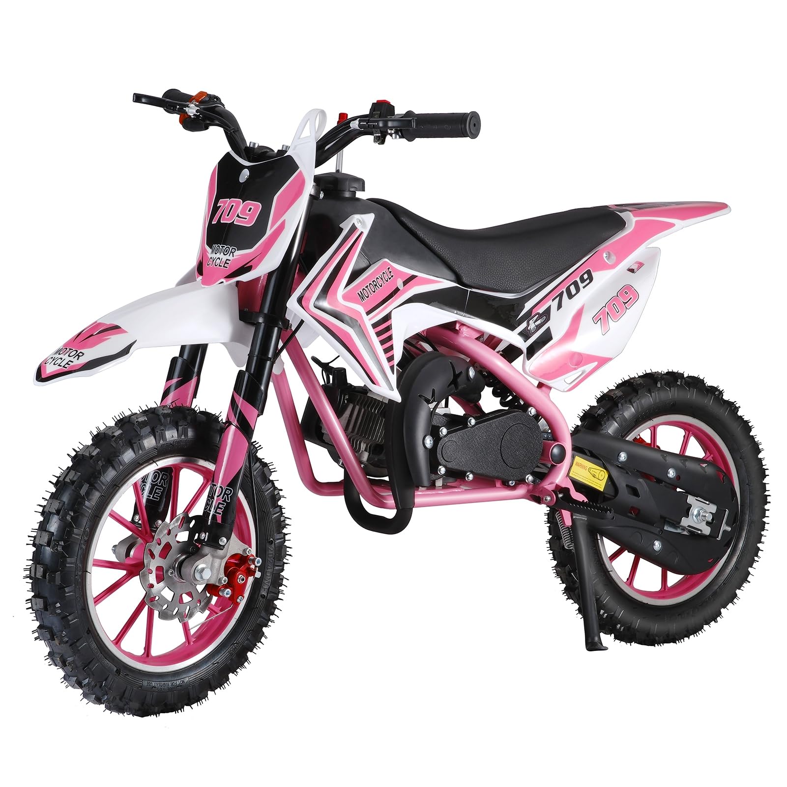 Amazon.co.jp: qajexluz 49cc キッズダートバイク、2ストロークガス