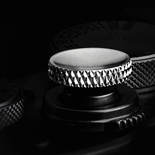 Camera Shutter Button (2 Pack/Silver) Upscale and Delicate Soft Shutter Release Button