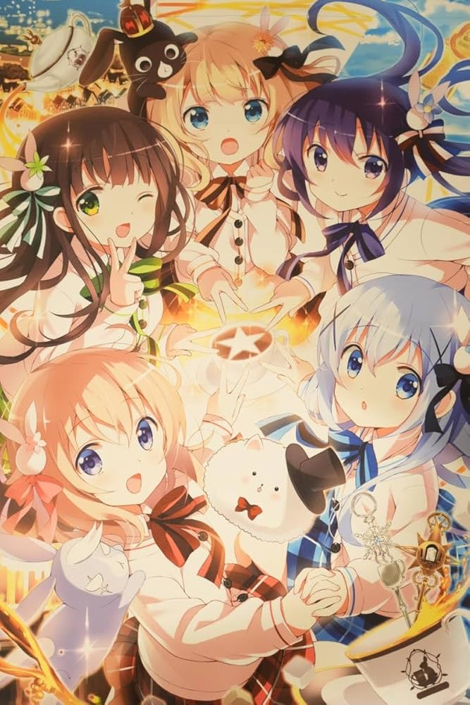 ご注文はうさぎですか?? きらら展複製原画キャンパスボード