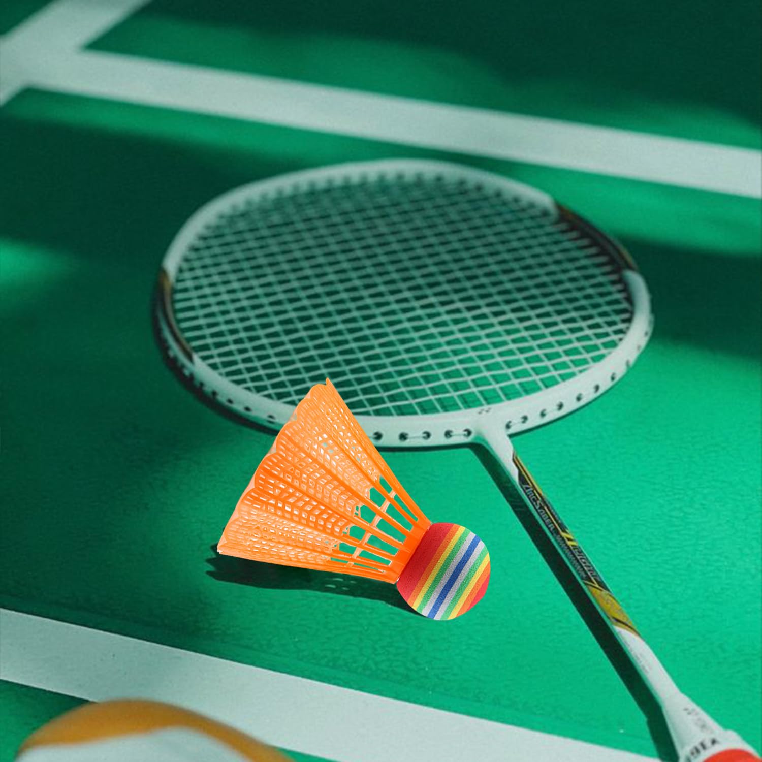 chenyu 20 Pezzi Volano Badminton Volani Plastica Badminton Colori Palline da Badminton Stalla e Durevole Palle di Badminton per Allenamento e Competizione Interni e Esterni Sport