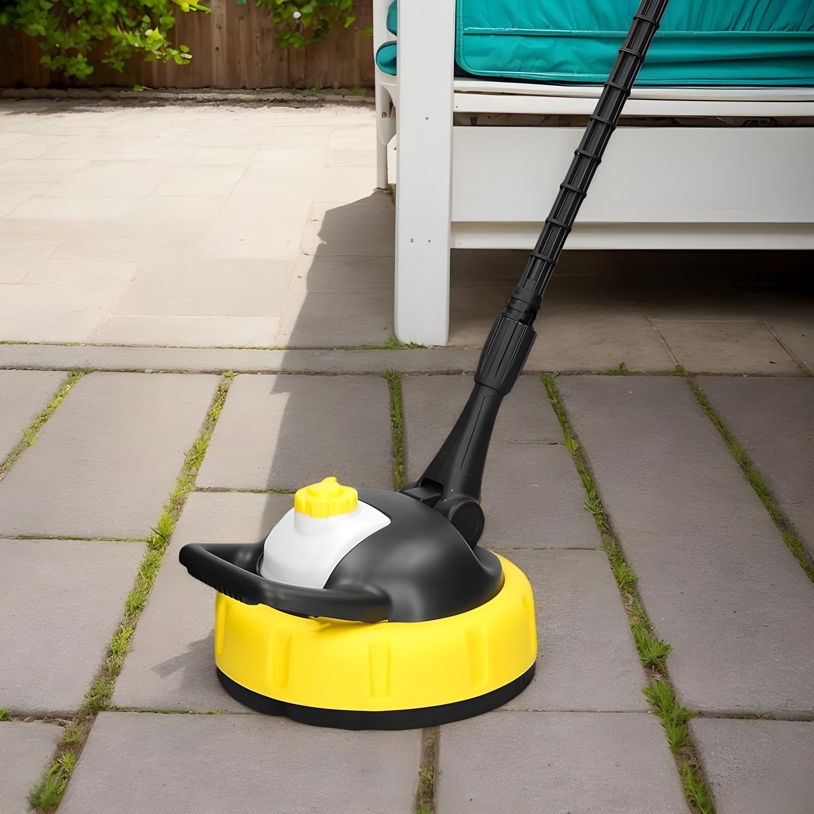 Limpiador De Hormigón para Hidrolimpiadora Fregadora Portátil Multiusos | Limpiador de Patios Para Exteriores Entradas Patios Vehículos Barcos Revestimientos Hormigón Ladrillo Piedra