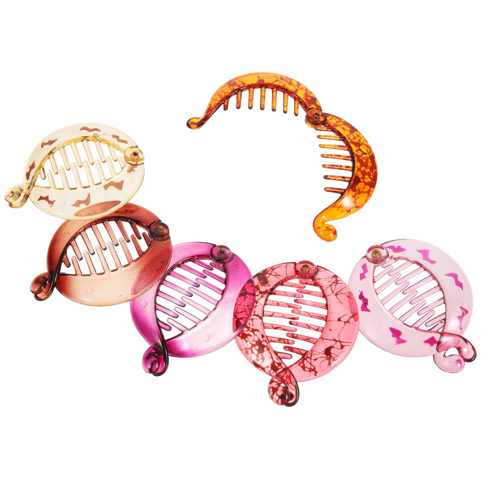 Didiseaon Piezas Clip De Plátano Accesorios Para El Cabello Soporte De De Caballo Herramienta De Peinado De Caballo Clips De Plátano Clips De Plátano Pelo Para Cabello Grueso