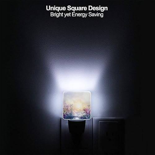 Miniatura 4 de Juego de 2 lámparas LED de noche enchufables de verano con sensor automático, estrellas de mar de emergencia, luces nocturnas de playa, juego de 2