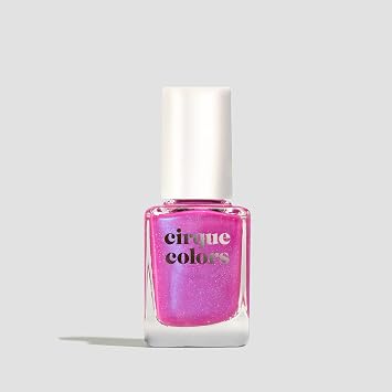 Cirque Colors Shimmer Holographic Sparkle Nail Polish - 0.37 fl. oz. 11 ml - Vegan, Cruelty-Free, Non-Toxic Formula Jetsetter
