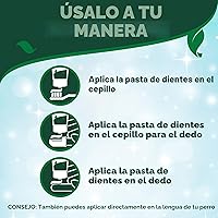 Vista 5 de Vet's Best Gel de pasta dental enzimática para perros, hecha en Estados Unidos.