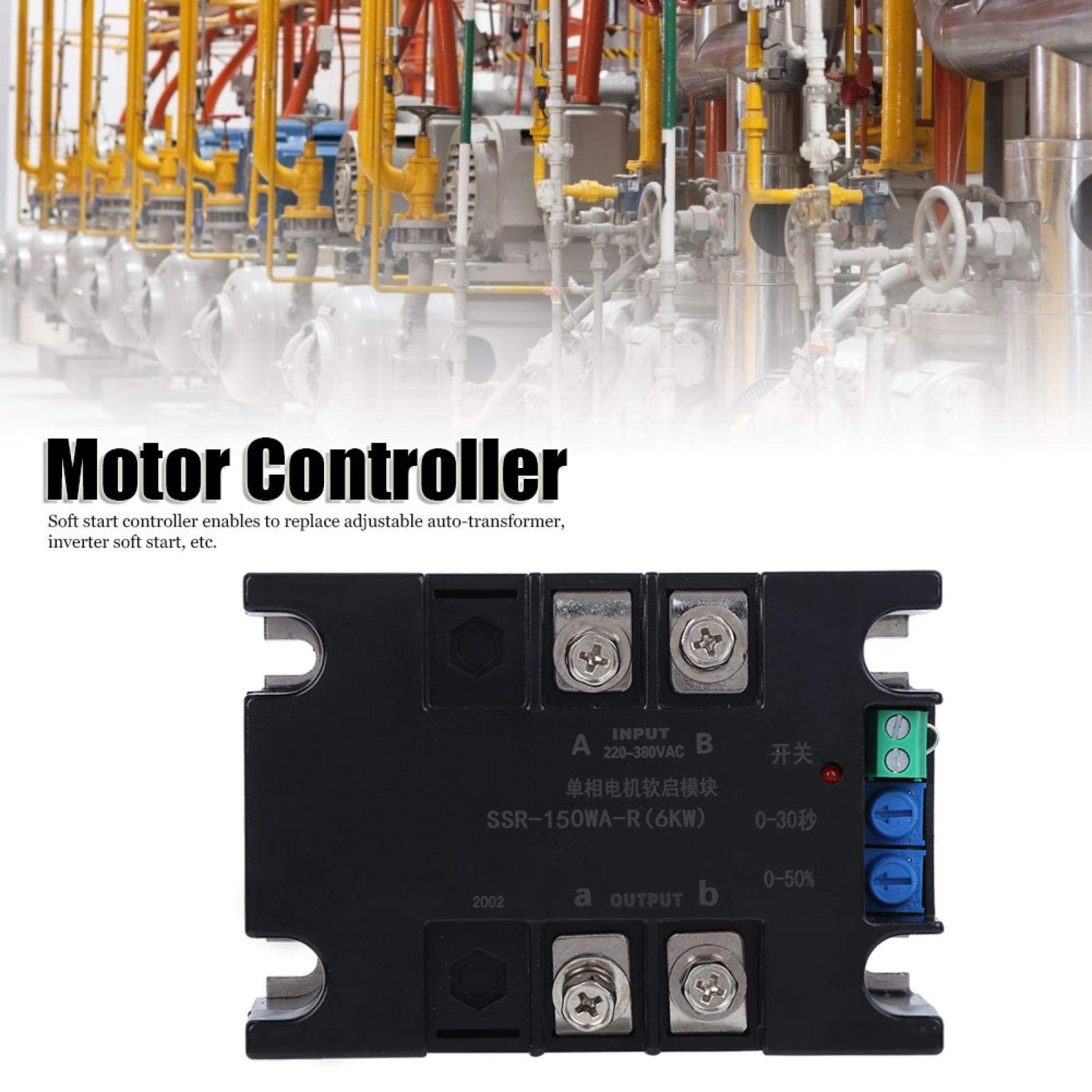 Regolatore Soft Start, Scheda di Avvio Motore, Accessori per Motori Monofase/bifase Inferiori in Ottone per Pompa Acqua/ventilatore, Frequenza 50-60Hz(Optical module)