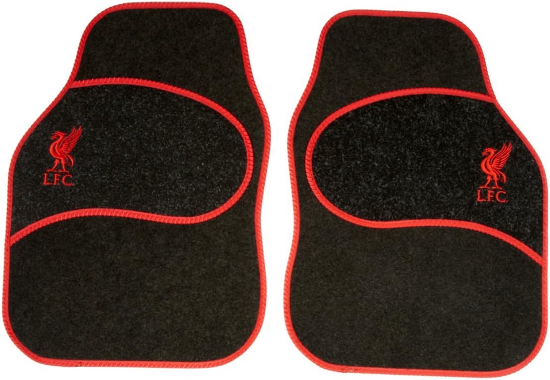 Liverpool FC Liverpool FC 2 Piece Car Mat Set Official Football