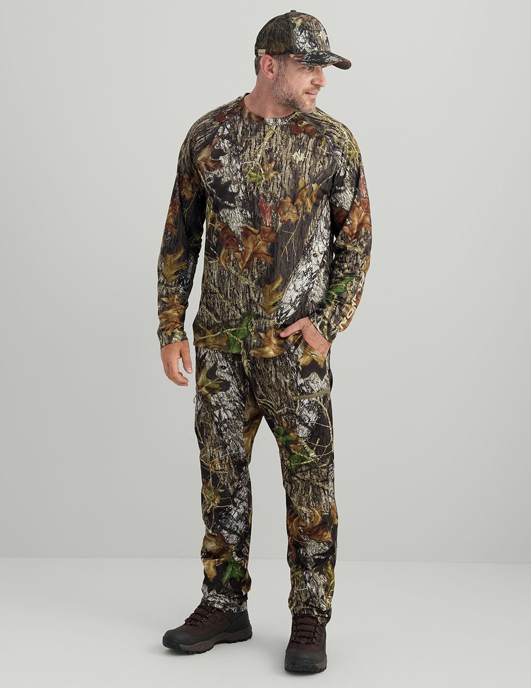 Nomad Mens Mirage Short Sleeve Crew, Performance Hunting Shirt - Image 3