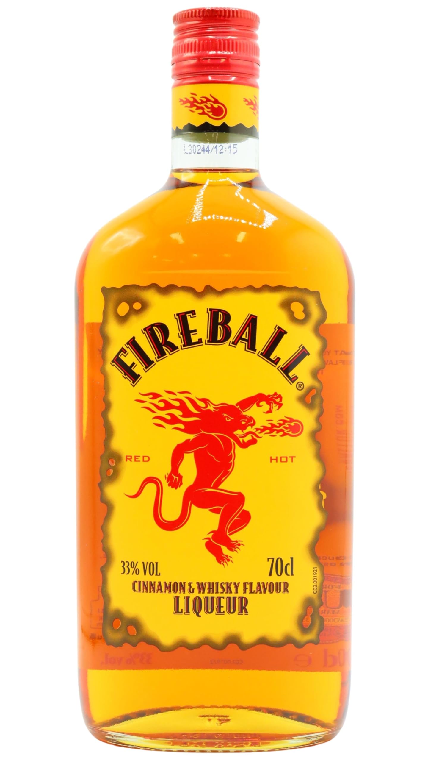 Fireball - Cinnamon - Whisky Liqueur 70cl 33% ABV
